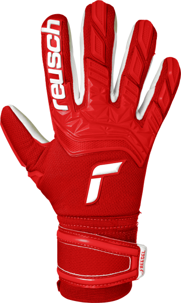 Reusch Attrakt Freegel Silver 5170235 3002 white red front